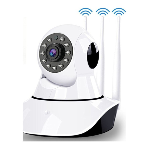 Wi-Fi Kablosuz Cmr5 Ip Güvenlik ve Bebek Kamerası 360 Derece 3 Anten