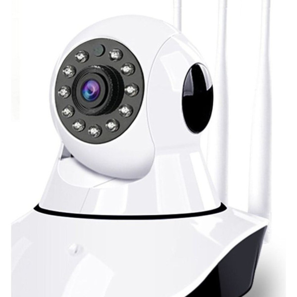 Wi-Fi Kablosuz Cmr5 Ip Güvenlik ve Bebek Kamerası 360 Derece 3 Anten