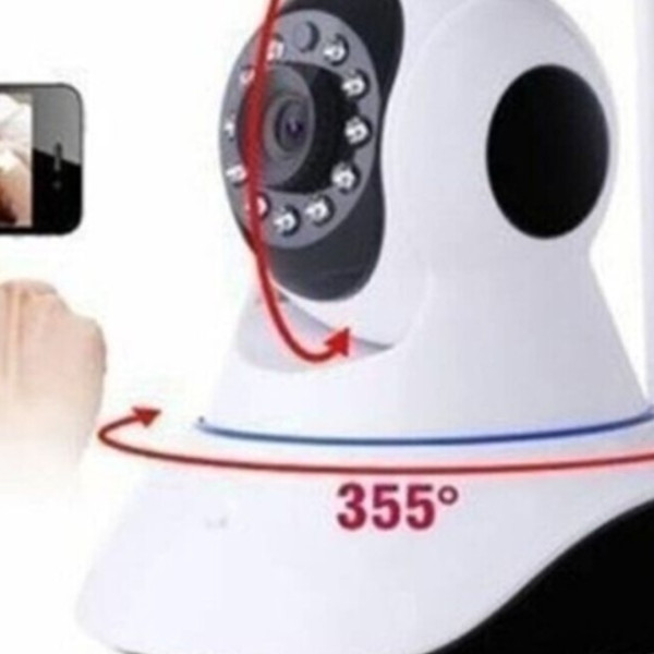 Wi-Fi Kablosuz Cmr5 Ip Güvenlik ve Bebek Kamerası 360 Derece 3 Anten