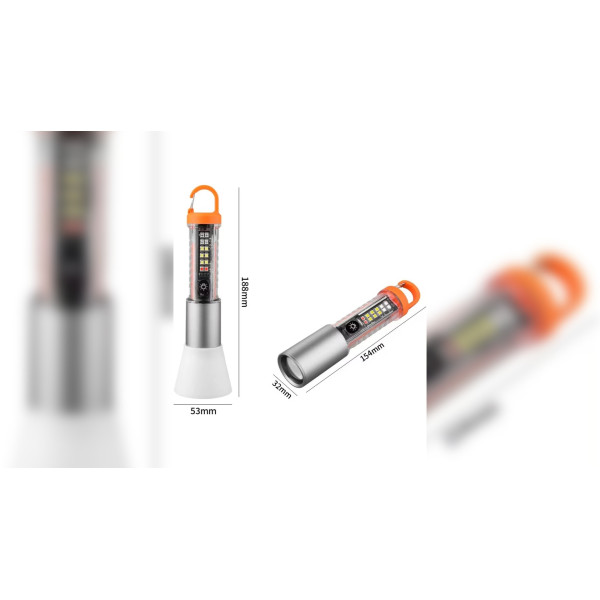 Şarjlı Taktik El Feneri, Çakarlı Asker, Polis Feneri