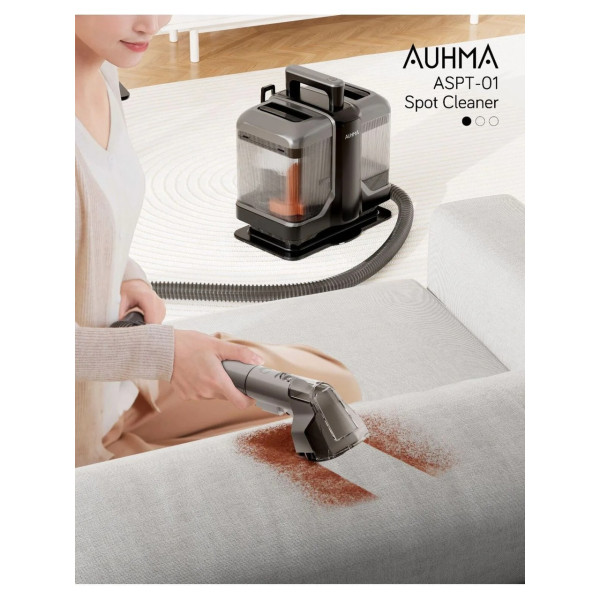 Auhma Aspt-01 Koltuk Ve Halı Yıkama Makinesi 2 Başlıklı Leke Çıkarıcı 450 Watt