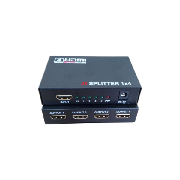HDMI 4 Port Splitter 4K 30 fps Full HD 60fps Görüntü Çoklayıcı 4KHD104