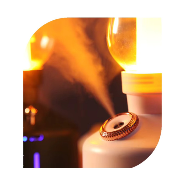 Katjmer KT-H02 Retro Gazyağı Lambası Nemlendirici | 260ML Büyük Kapasiteli Ultrasonik Serin Buhar Difüzörü