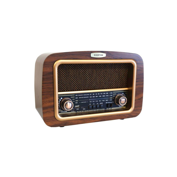 RT-888 Bluetooth, Usb/Sd/Fm 3 Band Radyo Nostalji Müzik Kutusu Büyük Boy